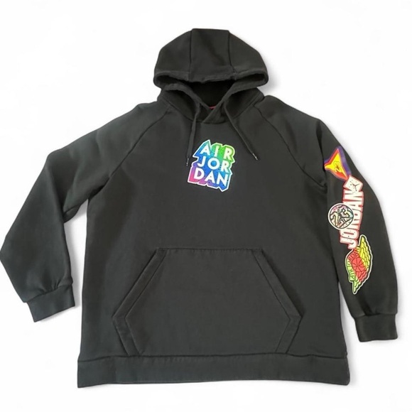 Air Jordan Jumpman sticker pullover hoodie. Extra large.​ - Picture 1 of 7
